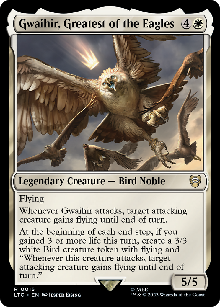 Gwaihir, Greatest of the Eagles⁣ - Commander: The Lord of the Rings: Tales of Middle-earth⁣ (Rare)⁣ [15]