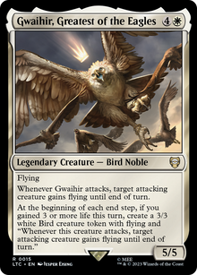 Gwaihir, Greatest of the Eagles⁣ - Commander: The Lord of the Rings: Tales of Middle-earth⁣ (Rare)⁣ [15]
