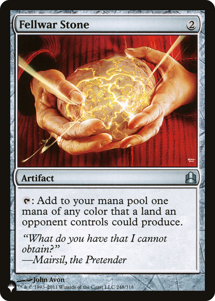 Fellwar Stone (CMD) (LIST-CMD-248) - The List