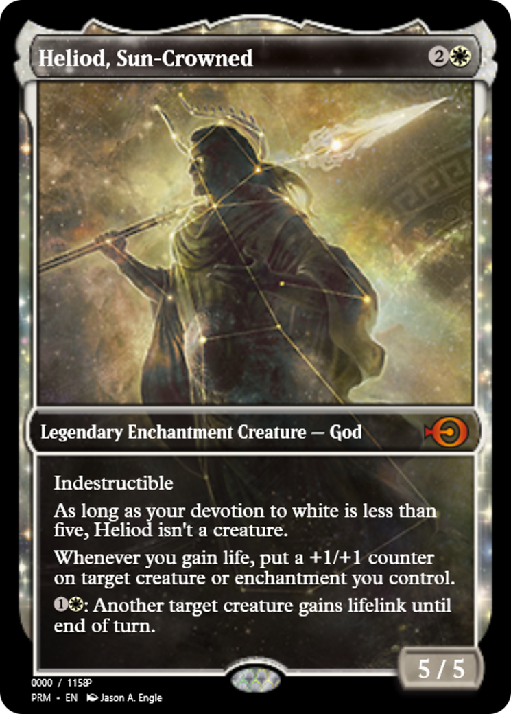 Heliod, Sun-Crowned (PRM-79849) - Magic Online Promos: (enchantment)