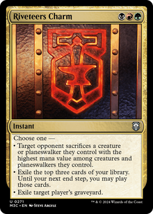 Riveteers Charm⁣ - Commander: Modern Horizons 3⁣ (Uncommon)⁣ [271]