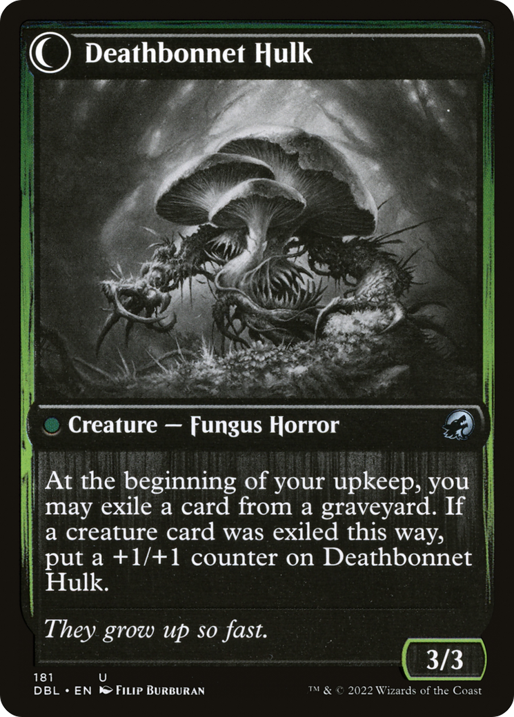 Deathbonnet Sprout (DBL-181) - Innistrad: Double Feature: (Double Faced Transform)