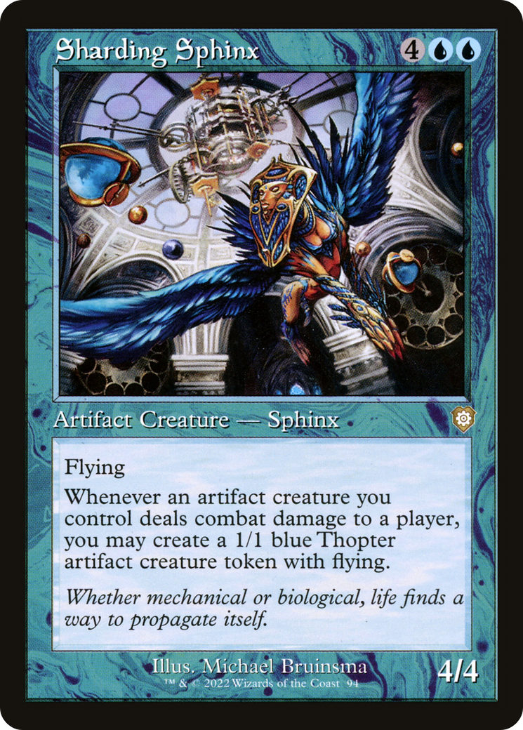 Sharding Sphinx⁣ - Commander: The Brothers' War⁣ (Rare)⁣ [94]