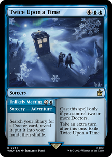 Twice Upon a Time // Unlikely Meeting⁣ - Universes Beyond: Doctor Who⁣ (Rare)⁣ [61]