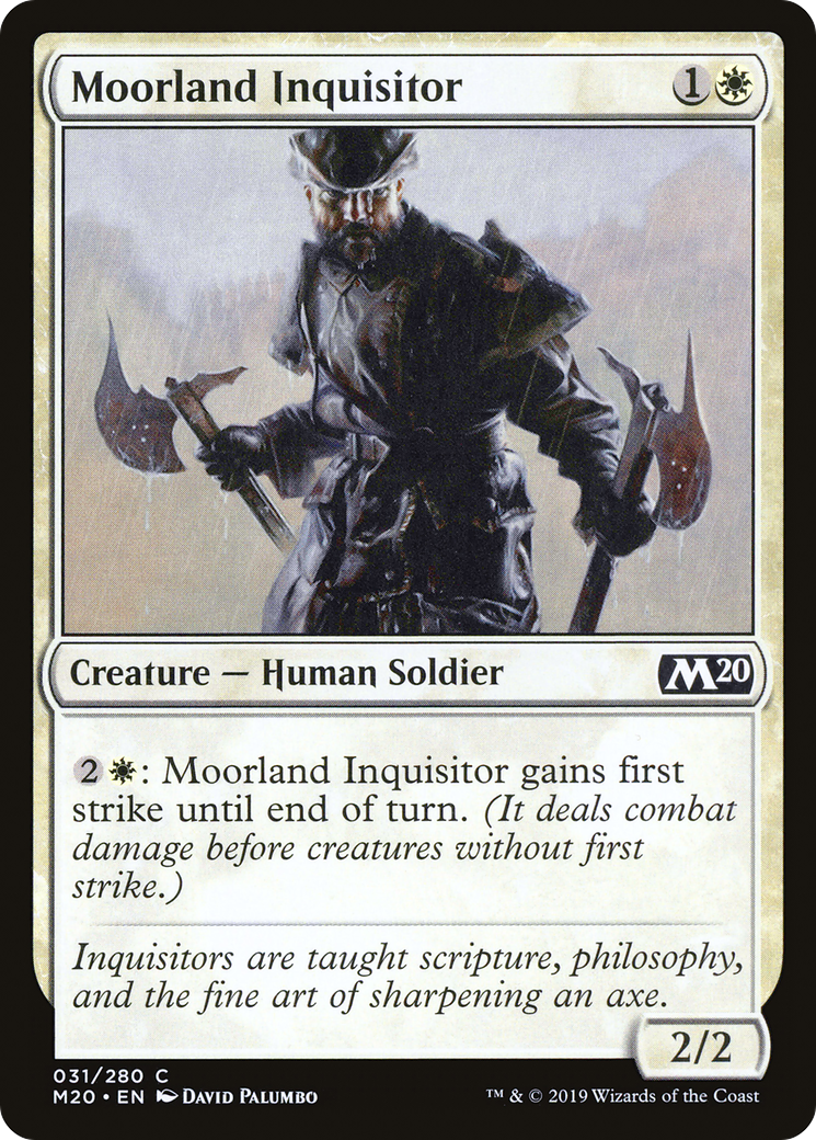 Moorland Inquisitor⁣ - Core 2020⁣ (Common)⁣ [31]