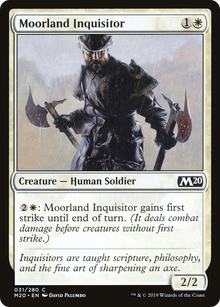 Moorland Inquisitor⁣ - Core 2020⁣ (Common)⁣ [31]