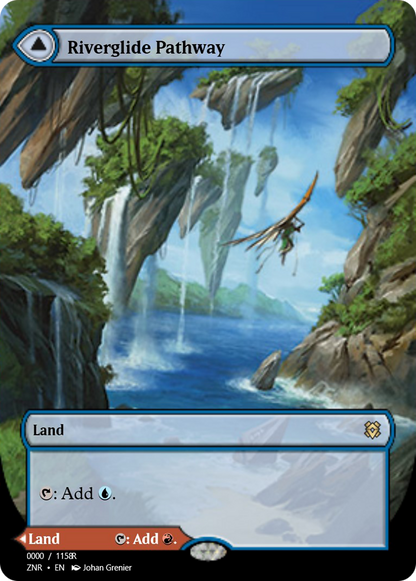 Riverglide Pathway // Lavaglide Pathway (PRM-83850) - Magic Online Promos