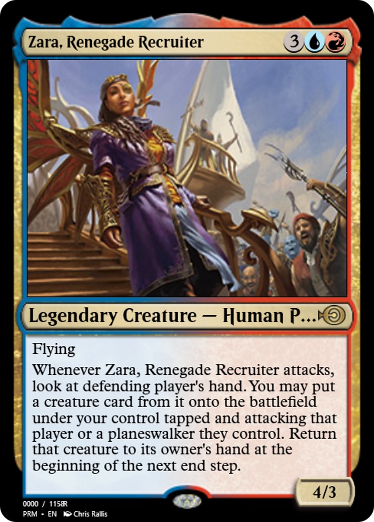 Zara, Renegade Recruiter (PRM-86264) - Magic Online Promos