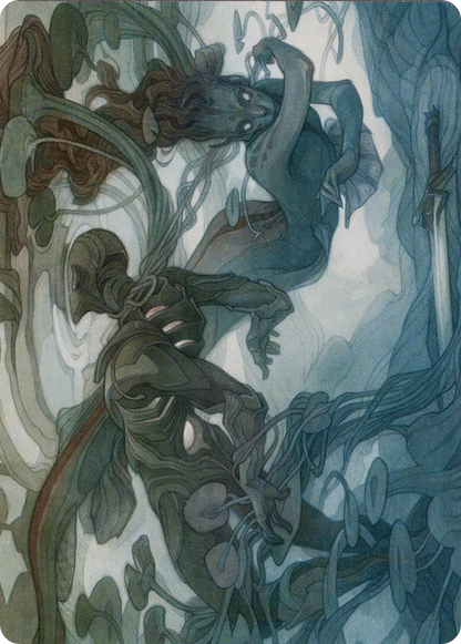 Emry, Lurker of the Loch // Emry, Lurker of the Loch (AMOM-069) - March of the Machine Art Series (Borderless)