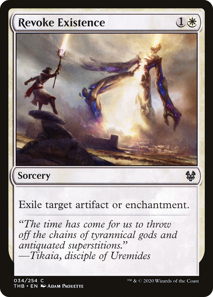 Revoke Existence⁣ - Theros Beyond Death⁣ (Common)⁣ [34]