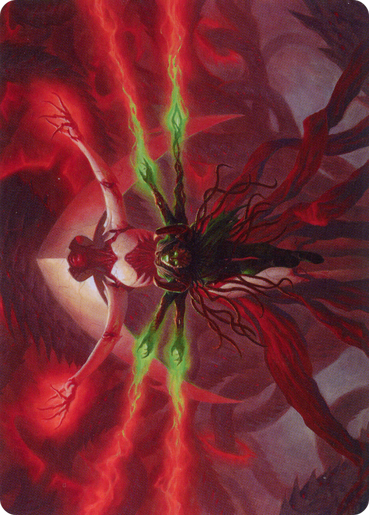 All Will Be One // All Will Be One (AONE-025) - Phyrexia: All Will Be One Art Series (Borderless)