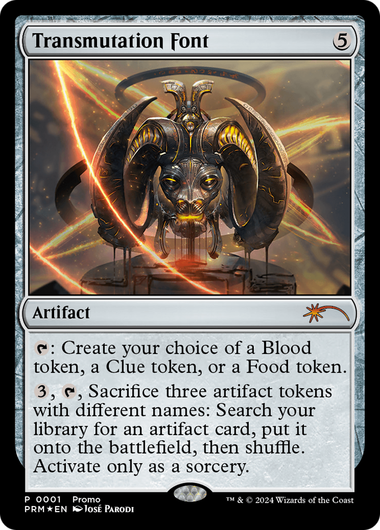 Transmutation Font (LARP-011) - Wizards Play Network 2024 Foil