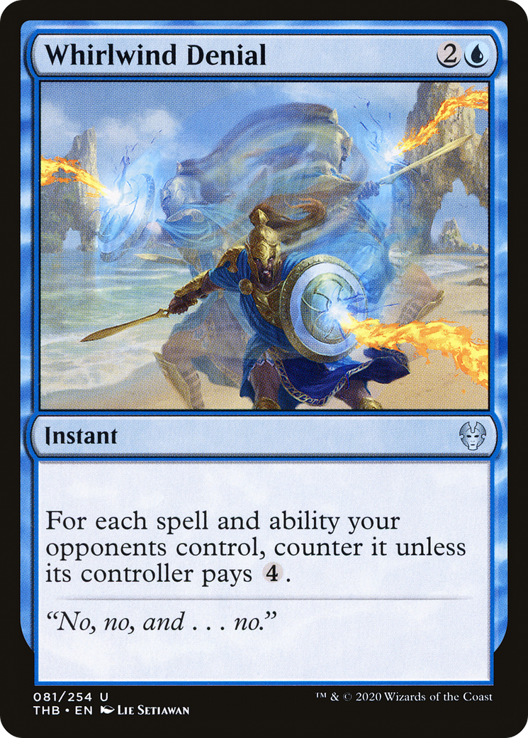 Whirlwind Denial⁣ - Theros Beyond Death⁣ (Uncommon)⁣ [81]