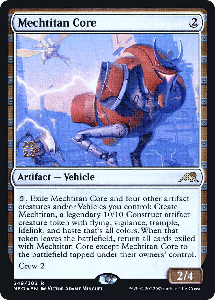 Mechtitan Core (PRE-249S) - Kamigawa: Neon Dynasty Promos Foil