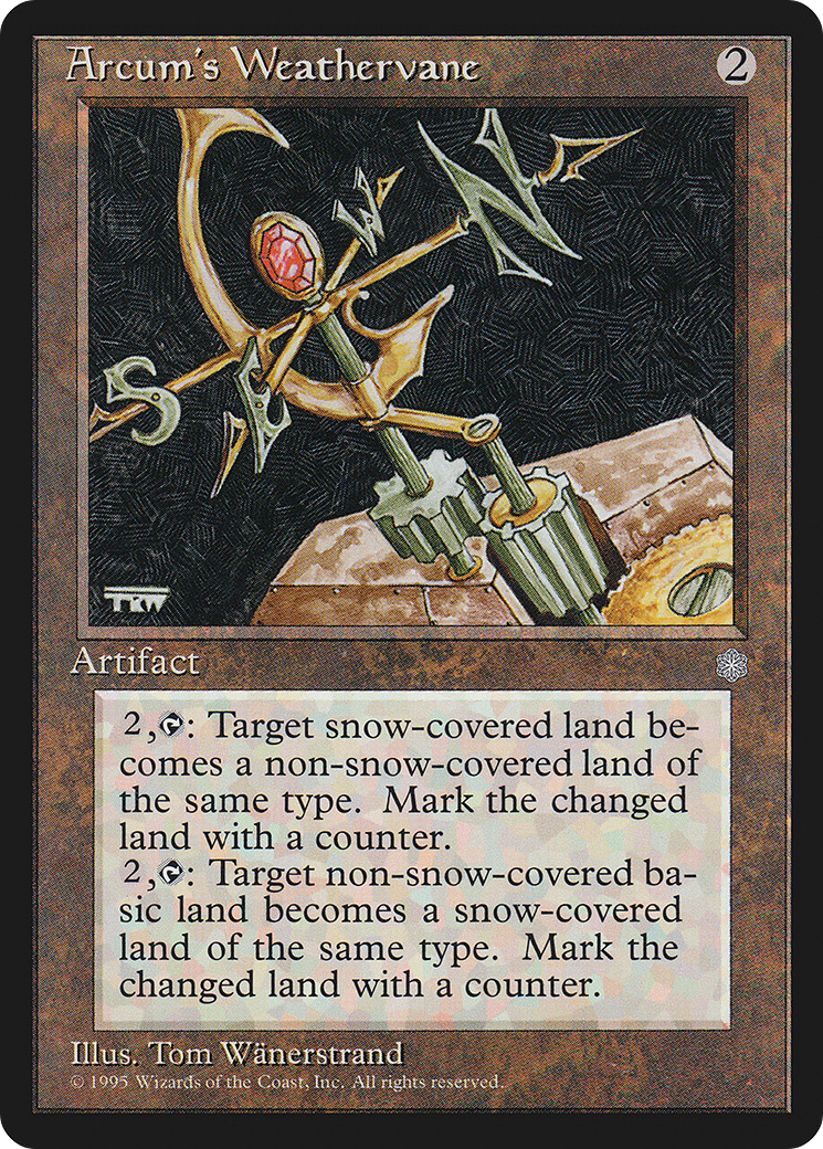 Arcum's Weathervane (ICE-) - Ice Age