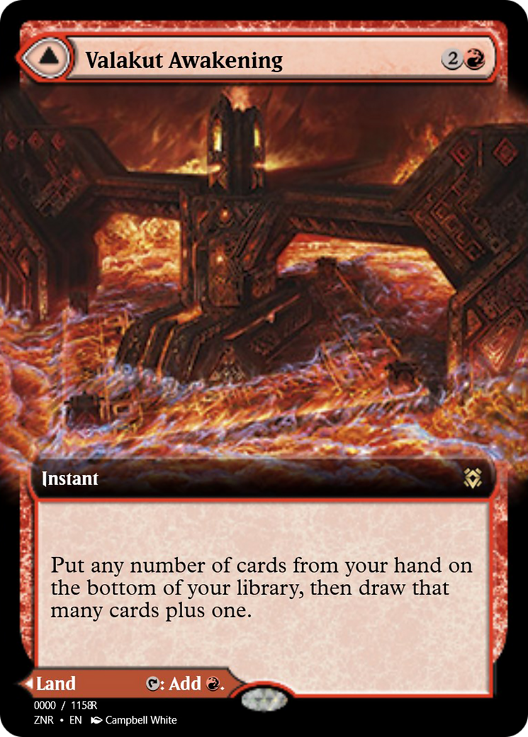Valakut Awakening // Valakut Stoneforge (PRM-83876) - Magic Online Promos