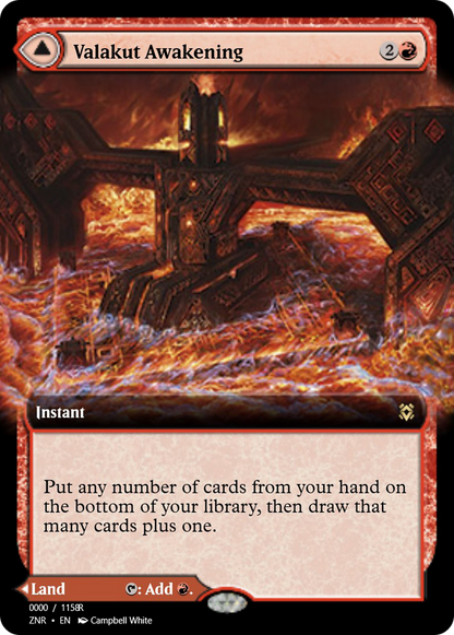 Valakut Awakening // Valakut Stoneforge (PRM-83876) - Magic Online Promos