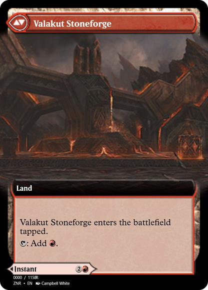 Valakut Awakening // Valakut Stoneforge (PRM-83876) - Magic Online Promos