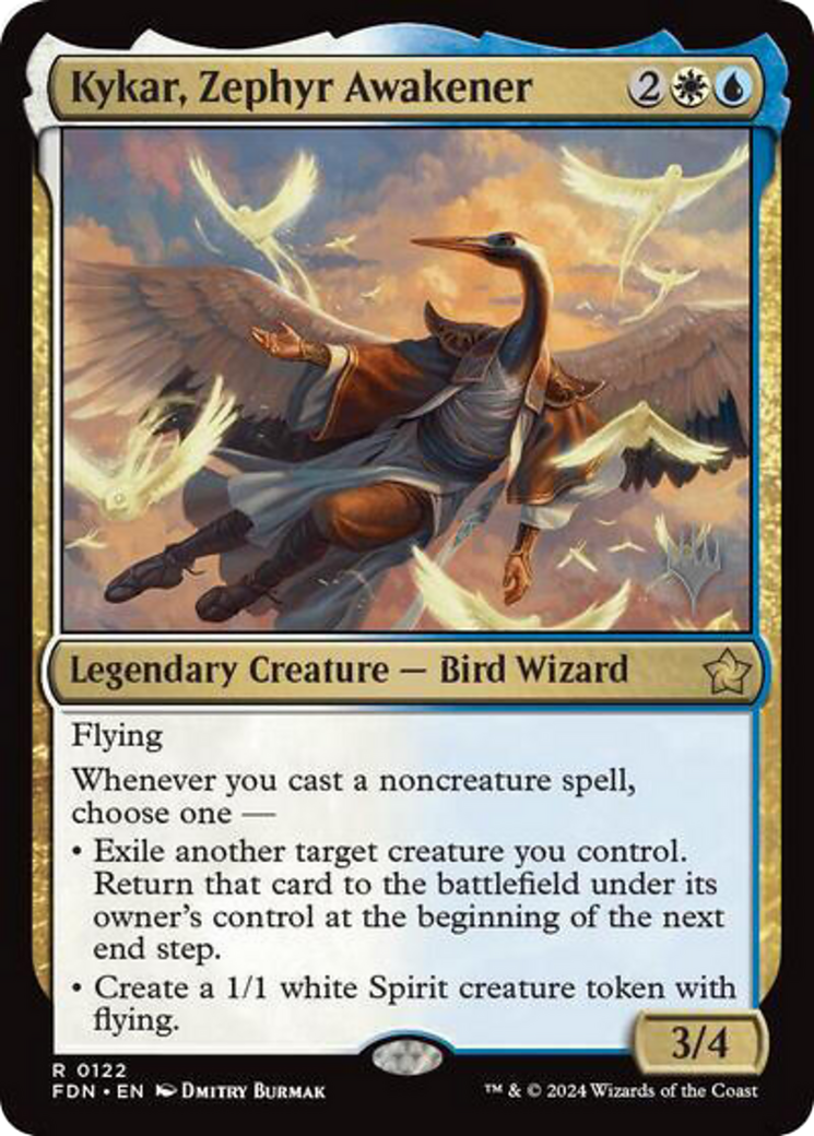 Kykar, Zephyr Awakener (PPDFT-122P) - Foundations Promos