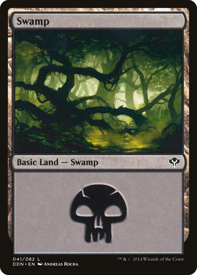 Swamp (041) (DDN-041) - Duel Decks: Speed vs. Cunning