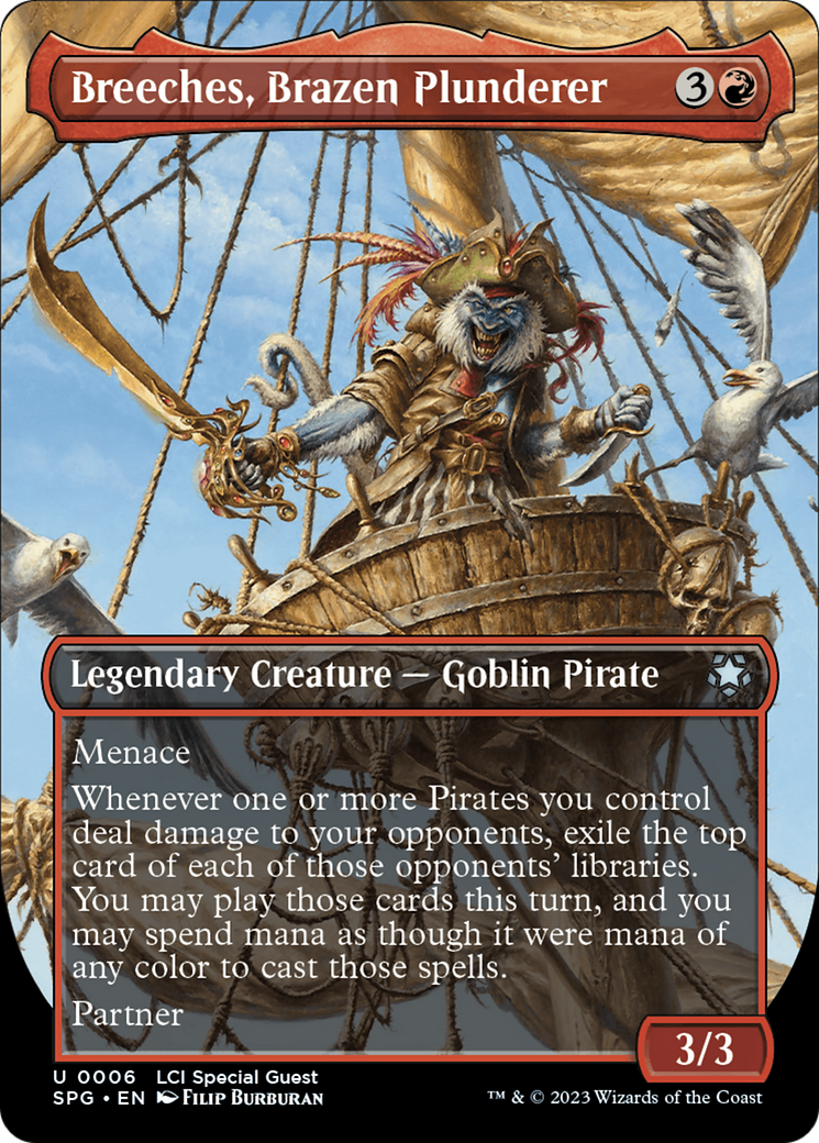 Breeches, Brazen Plunderer (Borderless) (SPG-006) - Special Guests (Borderless)