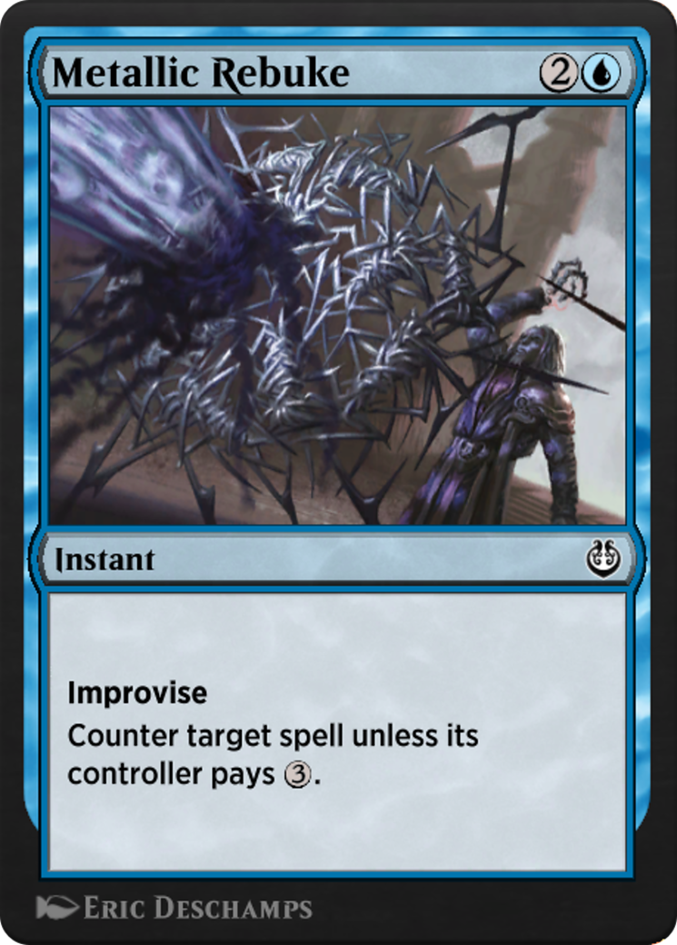 Metallic Rebuke (KLR-056) - Kaladesh Remastered
