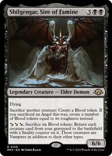 Shilgengar, Sire of Famine⁣ - Modern Horizons 3⁣ (Rare)⁣ [109]