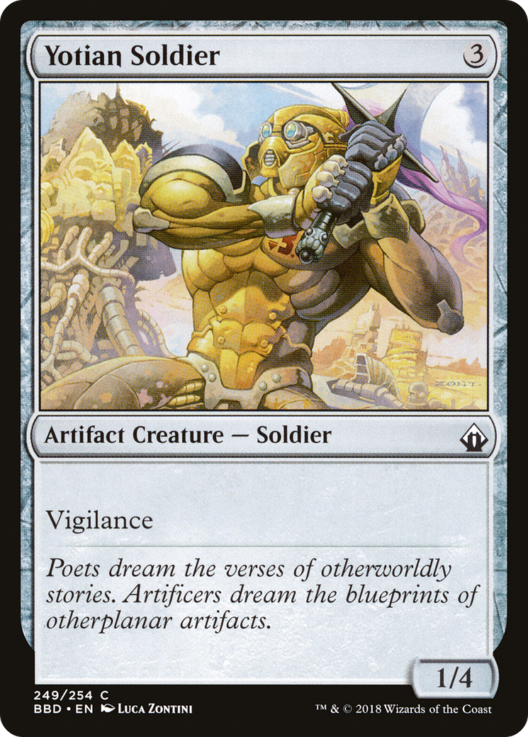 Yotian Soldier (BBD-249) - Battlebond Foil