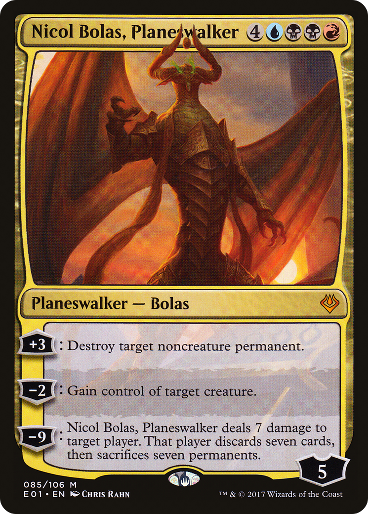 Nicol Bolas, Planeswalker (AC2-085) - Archenemy: Nicol Bolas