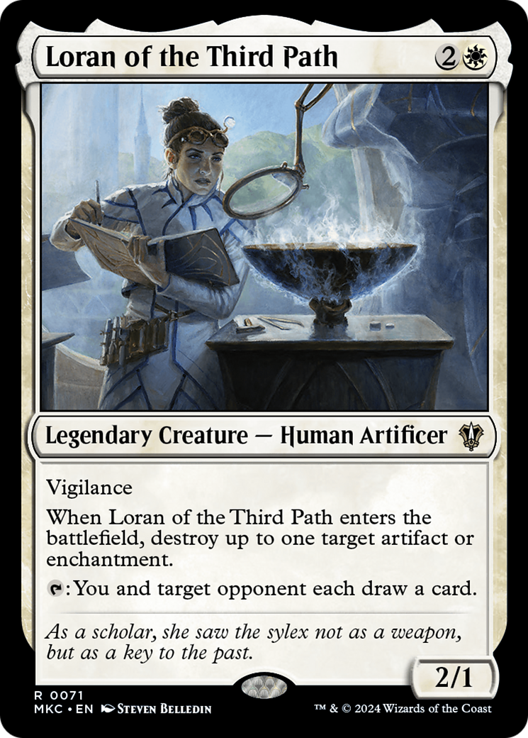 Loran of the Third Path⁣ - Commander: Murders at Karlov Manor⁣ (Rare)⁣ [71]