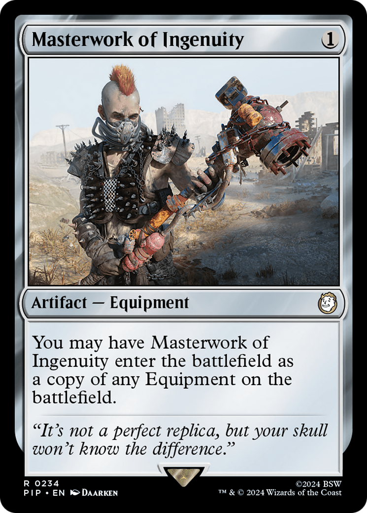 Masterwork of Ingenuity⁣ - Universes Beyond: Fallout⁣ (Rare)⁣ [234]
