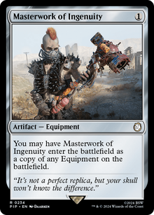 Masterwork of Ingenuity⁣ - Universes Beyond: Fallout⁣ (Rare)⁣ [234]