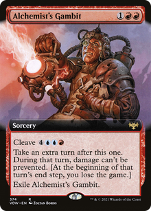 Alchemist's Gambit (Extended Art) (VOW-374) - Innistrad: Crimson Vow: (Extended Art)