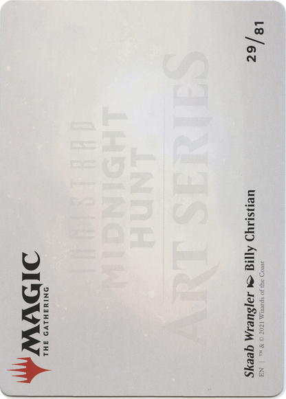 Skaab Wrangler // Skaab Wrangler (AMID-029) - Midnight Hunt Art Series (Borderless)