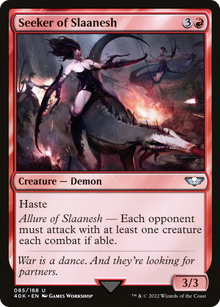 Seeker of Slaanesh⁣ - Universes Beyond: Warhammer 40,000⁣ (Uncommon)⁣ [85]