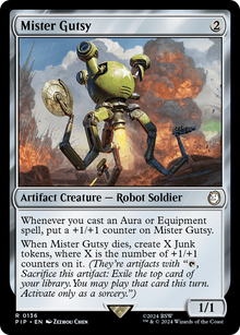 Mister Gutsy⁣ - Universes Beyond: Fallout⁣ (Rare)⁣ [136]