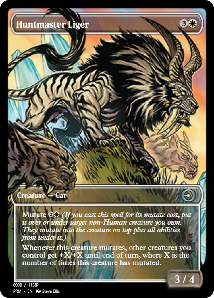 Huntmaster Liger (PRM-81009) - Magic Online Promos Foil
