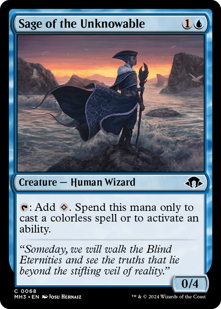 Sage of the Unknowable⁣ - Modern Horizons 3⁣ (Common)⁣ [68]