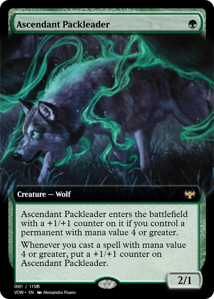 Ascendant Packleader (PRM-95401) - Magic Online Promos Foil