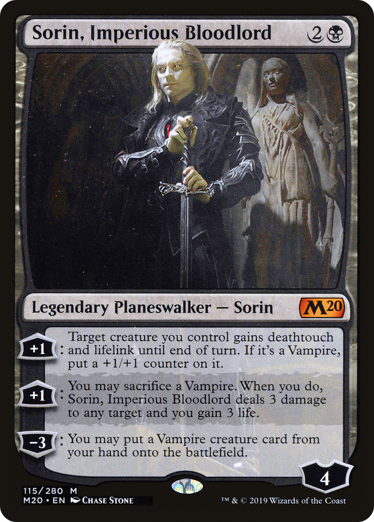 Sorin, Imperious Bloodlord (M20-115) - Core Set 2020