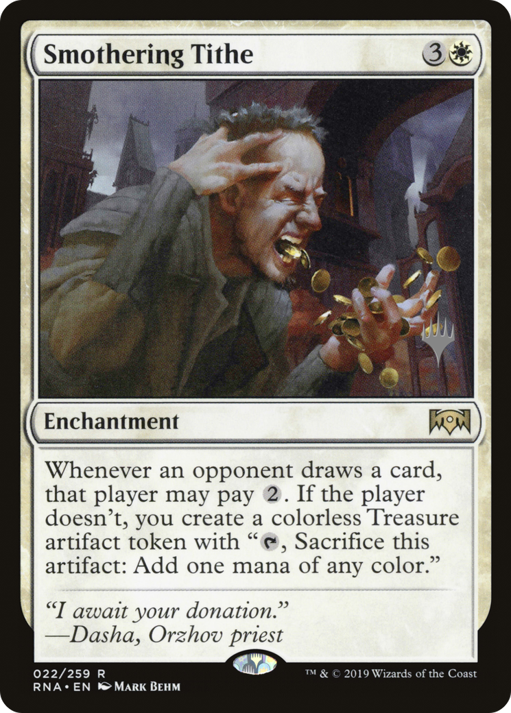 Smothering Tithe (PPELD-22P) - Ravnica Allegiance Promos