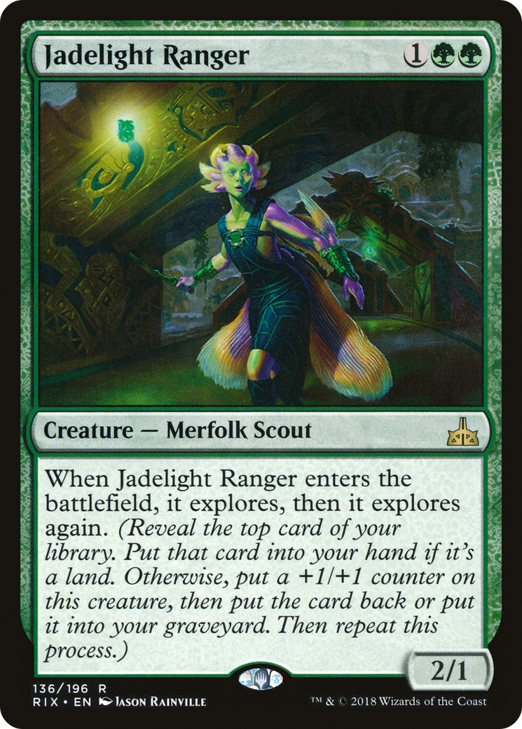 Jadelight Ranger (RIX-136) - Rivals of Ixalan