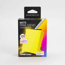 Gamegenic Matte Prime Sleeves Yellow