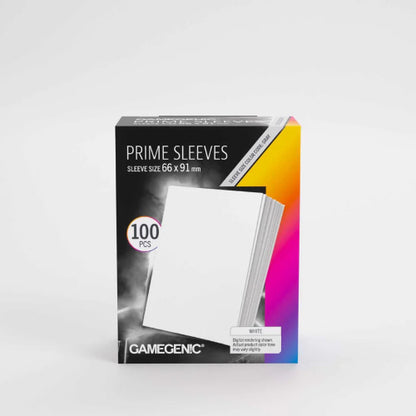 Gamegenic Prime Sleeves White