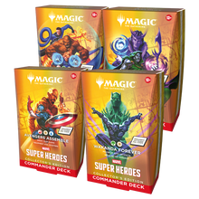 MTG: Marvel Super Heroes - Collector Edition Commander Decks - Set of 4