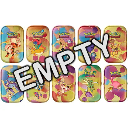 Pokemon TCG: Scarlet & Violet 151 - Random EMPTY Mini Tin + Coin