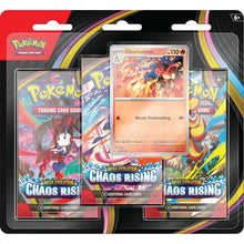 Pokemon TCG: Chaos Rising ME04 - 3-pack blisters