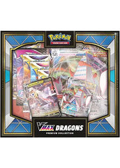 Pokemon TCG: Double Dragon Vmax Premium Collection Blue