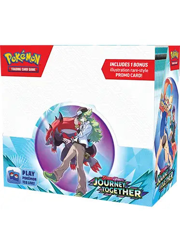 Pokemon TCG: Journey Together - ENHANCED Booster Box Double Sleeved Pokemon TCG: Journey Together - ENHANCED Booster Box Double Sleeved