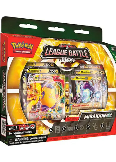 Pokemon TCG: Miraidon Ex League Battle Deck